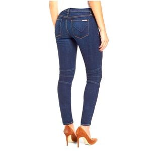 $265 Hudson USA size 26 Stark Moto Pant slim skinny fit jeans stretch denim VGUC